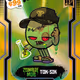 Tok-Sik - [125/149] - 2025 Panini NFT Prizm Bad Eggs - Introducing the Clans - Base Prizms Yellow