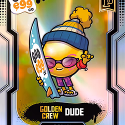 Dude - [195/269] - 2025 Panini NFT Prizm Bad Eggs - Introducing the Clans - Base Prizms Silver