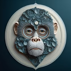 Quilling Ape Paper Club #86