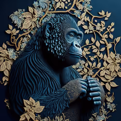 Quilling Ape Paper Club #80