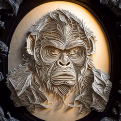 Quilling Ape Paper Club #76