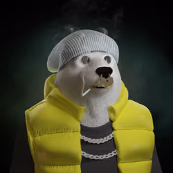 Crypto Polar Bear Club #8651
