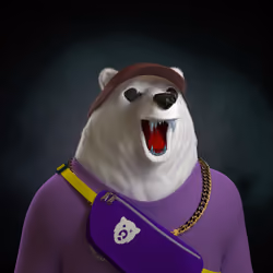 Crypto Polar Bear Club #8541