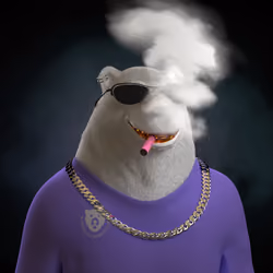 Crypto Polar Bear Club #5491