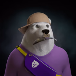Crypto Polar Bear Club #7595