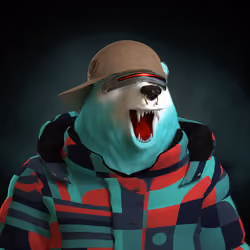 Crypto Polar Bear Club #608