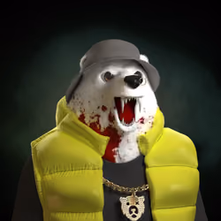 Crypto Polar Bear Club #7825