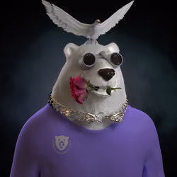Crypto Polar Bear Club #832