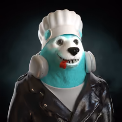 Crypto Polar Bear Club #7758
