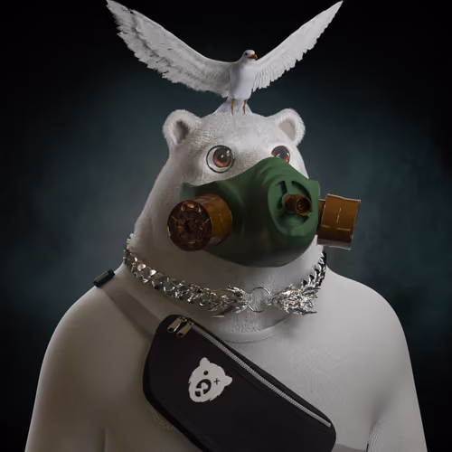 Crypto Polar Bear Club #3766