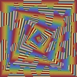 Muted Refraction by Jen Stark #46/100