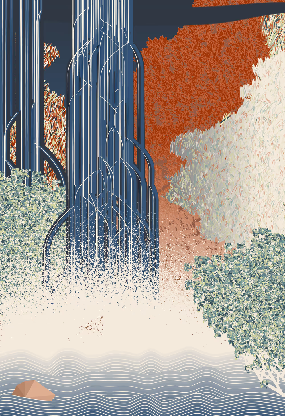 A Tour of Hypothetical Waterfalls by Monica Rizzolli #17/100