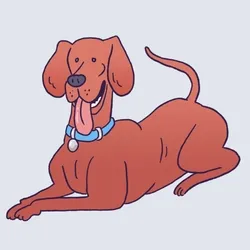 Redbone Coonhound #587