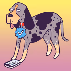 Bluetick Coonhound #371