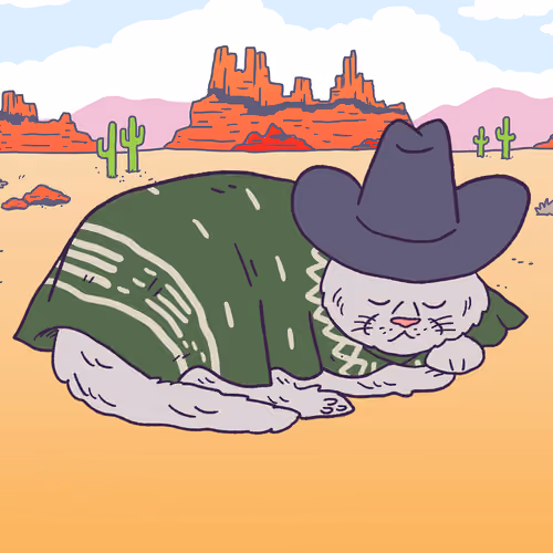 Cowboy Cat #1869