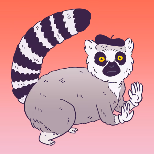 Ringtail Lemur #1253