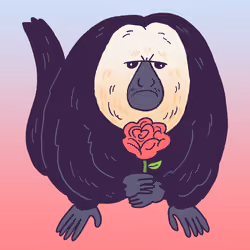 Pale Headed Saki #350