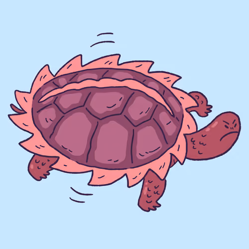 Spiny Hill Turtle #889