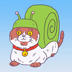 Snail Cat #1620