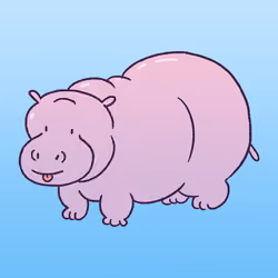 Pygmy Hippo #1949
