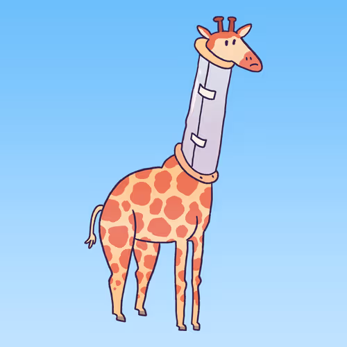 Neckbrace Giraffe #1773