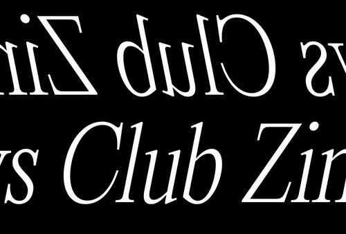 Boys Club Zine 01