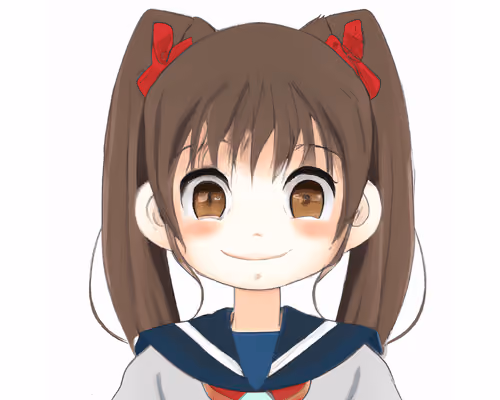 かわいい女子高生 (Kawaii School Girl) #123