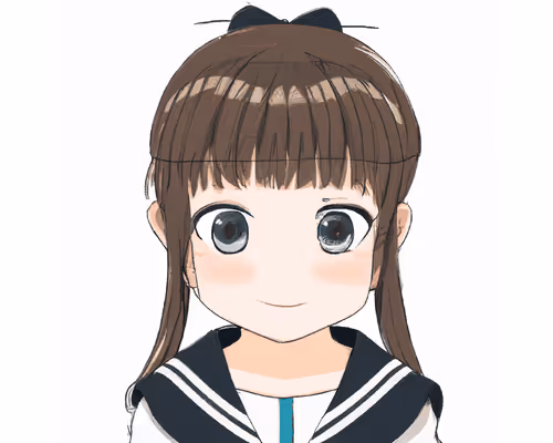 Kawaii School Girl V1
