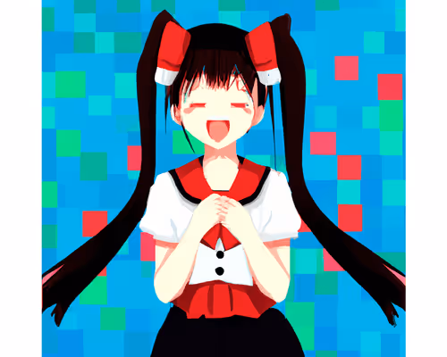 Kawaii School Girl V1