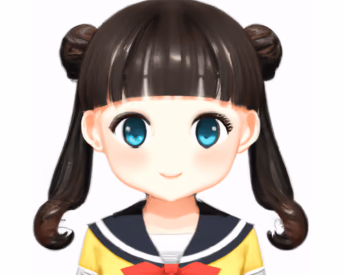 かわいい女子高生 (Kawaii School Girl) #324