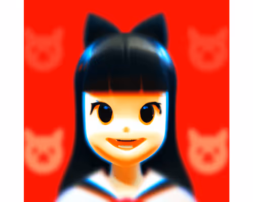 Kawaii School Girl V1