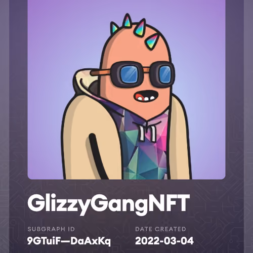 GlizzyGangNFT Subgraph