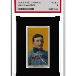 T206 Honus Wagner VG-EX 4 Sweet Caporal #44/46