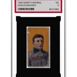T206 Honus Wagner VG 3 Sweet Caporal #39/55