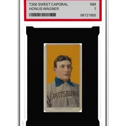 T206 Honus Wagner NM 7 Sweet Caporal #6/17