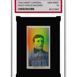 T206 Honus Wagner Holo GEM MT 10 Sweet Caporal #2/10