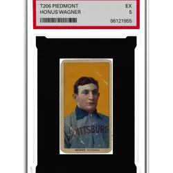 T206 Honus Wagner EX 5 Piedmont #19/24