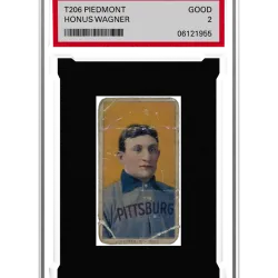 T206 Honus Wagner GOOD 2 Piedmont #27/40