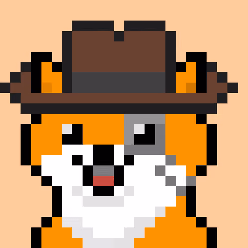 Pixel Fox #1347