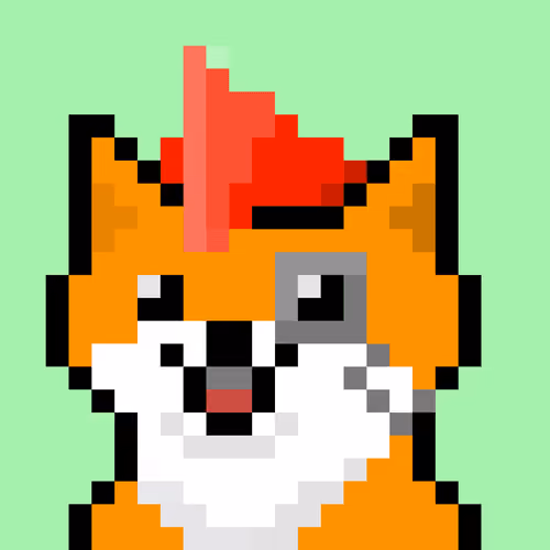 Pixel Fox #3342