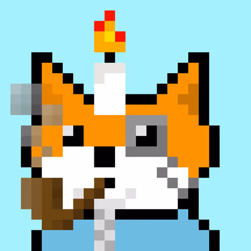 Pixel Fox #3409