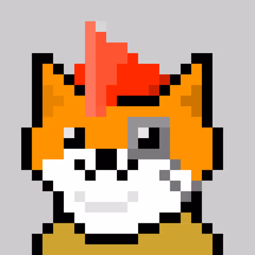 Pixel Fox #7752