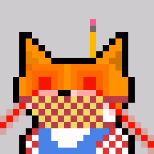Pixel Fox #6434