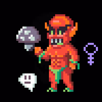 Lecherous Ghoul Damien of the Majestic Filth