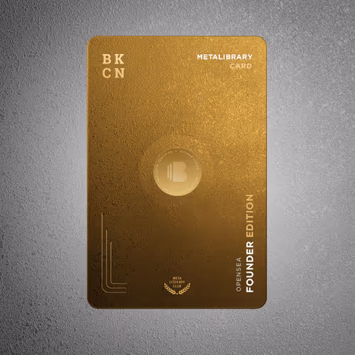 Metalibrary Founder Cards
