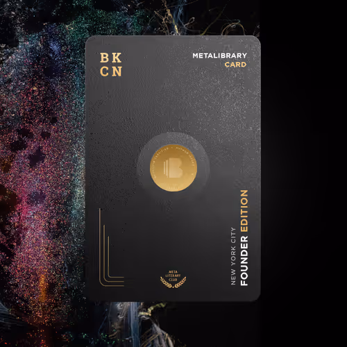 Metalibrary Founder Cards