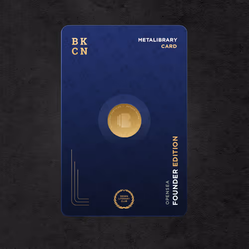 Metalibrary Founder Cards