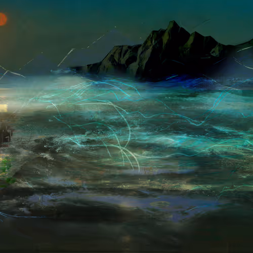 Sea Jasmine Night Vision Laguna Blanca Sprite Burden 19 By Petra Cortright