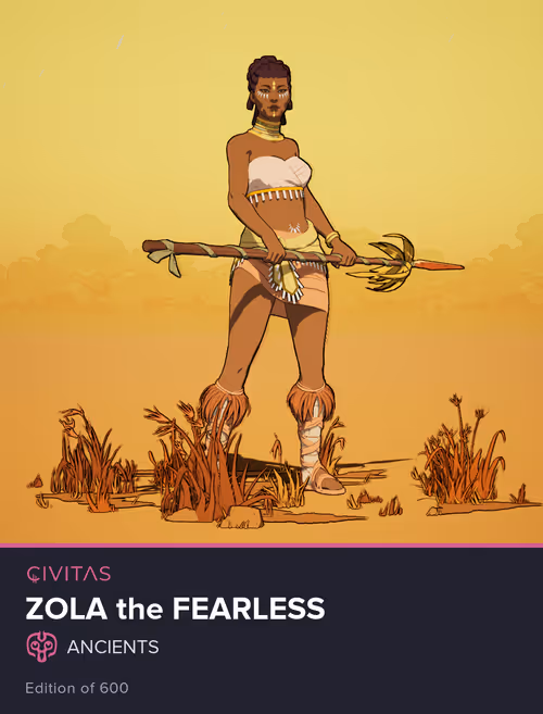 Zola the Fearless #418