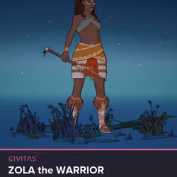 Zola the Warrior #284
